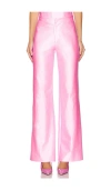 Rezek Studio Low Rise Trouser In Pink