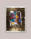 Rfa Fine Art Abstract On Gold Giclee By Robert Robinson In Gold