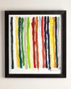 Rfa Fine Art All Of My Colors Stripes Giclee On Paper Wall Art