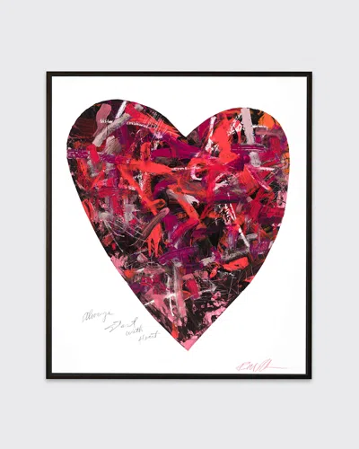 Rfa Fine Art Always Start With Heart' Wall Art On Canvas In Multi