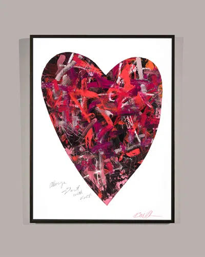 Rfa Fine Art Always Start With Heart' Wall Art On Canvas In Paper