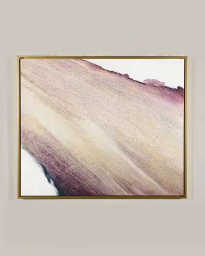 Rfa Fine Art Amethyst And Gold Giclee Canvas Art By Lisa Cuscuna In Multi