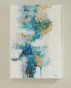 Rfa Fine Art Azure I Original Painting By H. Scott In Multi