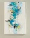 Rfa Fine Art Azure Ii Original Painting By H. Scott In Multi