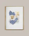Rfa Fine Art Blue & Gold Abstract Giclee In Blue