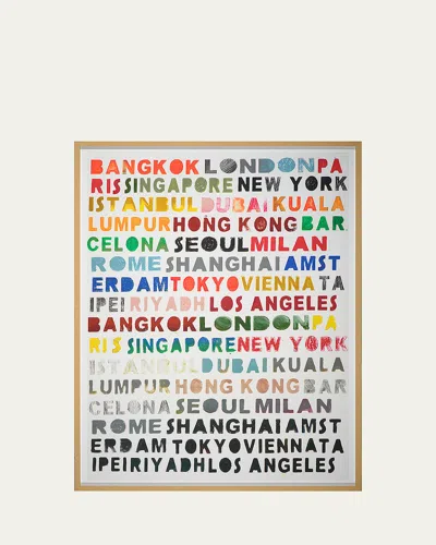 Rfa Fine Art Cities Print By Robert Robinson In Multi