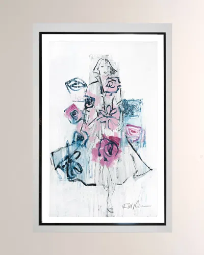 Rfa Fine Art City Woman Ii Giclee Art In Multi