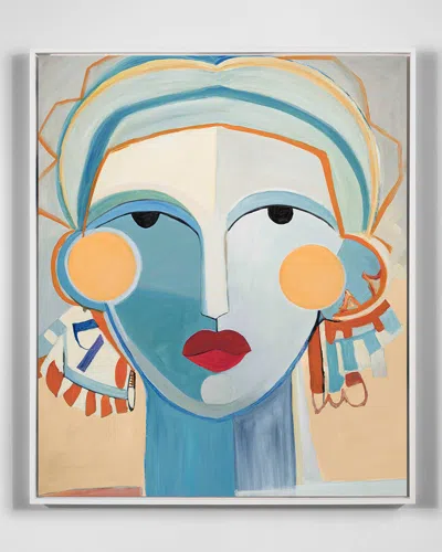 Rfa Fine Art Cool Portrait Giclee In Multi