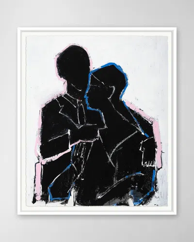 Rfa Fine Art Couple 2 Hand-embellished Giclee By Robert Robinson