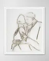 Rfa Fine Art Couple 3 Hand-embellished Giclee By Robert Robinson In White
