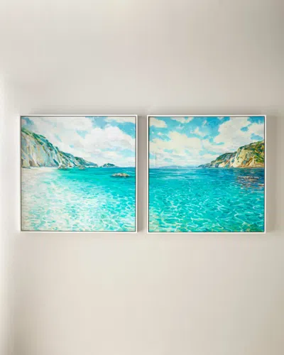 Rfa Fine Art Crystal Cove Wall Art, Set Of 2 In Multi