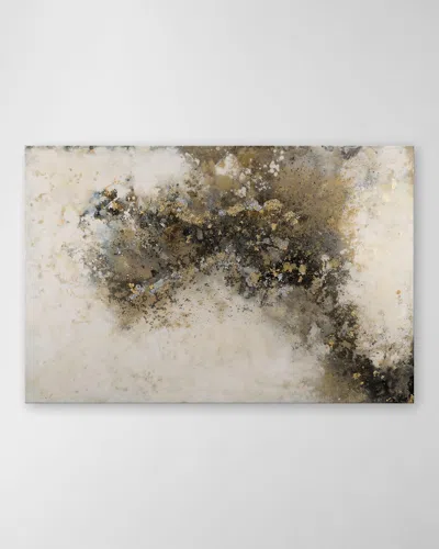 Rfa Fine Art Eclipse In Gold Hand-embellished Giclee By H. Scott