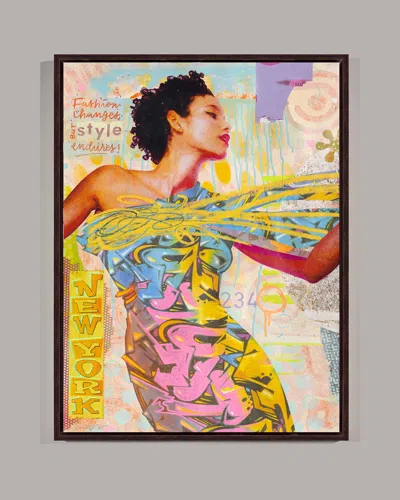 Rfa Fine Art Fashion Fix New York' Wall Art On Canvas In Multi