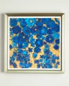 Rfa Fine Art Floral #8 Abstract Giclee On Paper Wall Art In Multi Colors