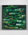 Rfa Fine Art Gemstones 8 Giclee By Moriya Neva In Green