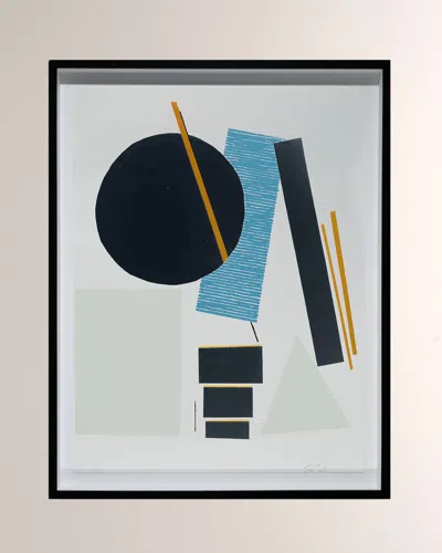 Rfa Fine Art Geometrist Giclee Art In Multi