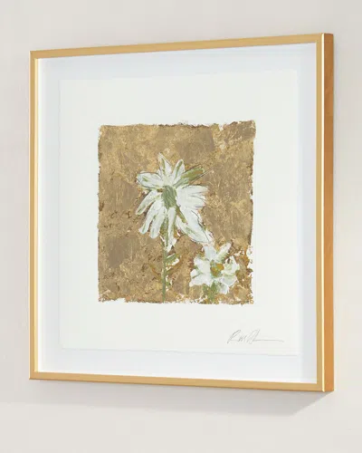 Rfa Fine Art Gold And Cones Giclee On Paper Wall Art