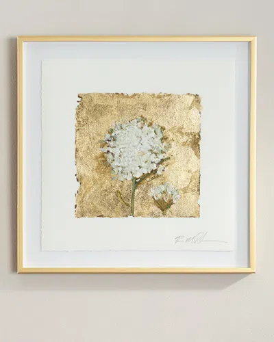 Rfa Fine Art Gold And Lace Giclee On Paper Wall Art
