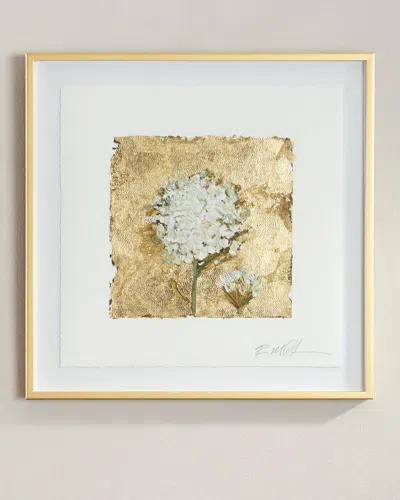Rfa Fine Art Gold And Lace Giclee On Paper Wall Art