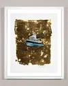 Rfa Fine Art 'gold Coast Boat 2' Wall Art In Multi