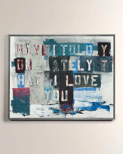 Rfa Fine Art Have I Told You Lately Ii Giclee Art In Multi