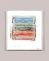 Rfa Fine Art Horizontal Rainbow Lines Giclee In Multi