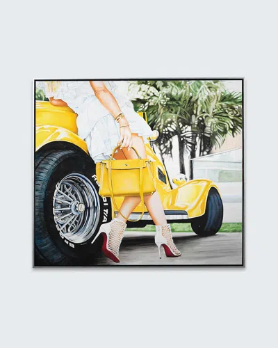 Rfa Fine Art Jessie's Girl' Wall Art On Canvas In Multi