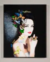 Rfa Fine Art 'madame Butterfly 2' Wall Art In Multi