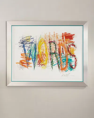 Rfa Fine Art Mark My Word 4 Giclee On Paper Wall Art