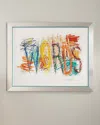Rfa Fine Art Mark My Word 4 Giclee On Paper Wall Art In Multi