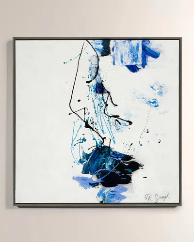 Rfa Fine Art New With Blue Iii Giclee Art In Multi