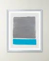 Rfa Fine Art Platinum Sky 1 Framed Acrylic Painting By Deborah Fine In Multi