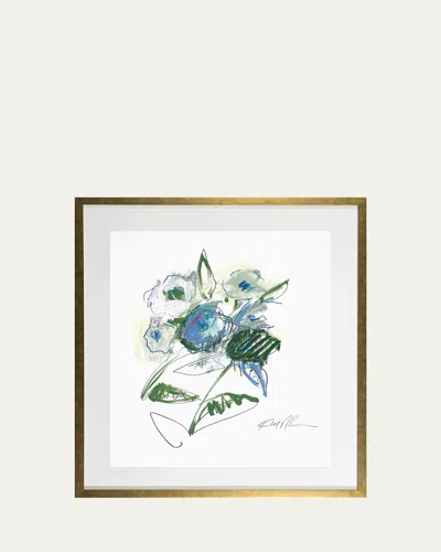 Rfa Fine Art Roses For My Sweetie - Flower 2 Giclee By Robert Robinson In Multi