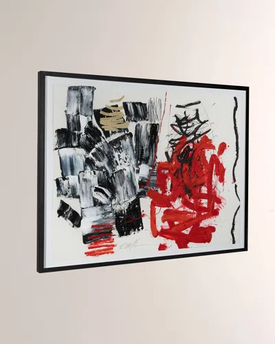 Rfa Fine Art Scraspped And Scribbles Ii Giclee Art In Multi