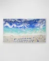 Rfa Fine Art Seaside Rhapsody Hand-embellished Giclee By Joe Davis In Multi