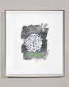 Rfa Fine Art 'silver Flower Chrysanthemum' Wall Art In Multi