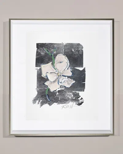 Rfa Fine Art 'silver Flower Magnolia' Wall Art In Multi