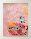 Rfa Fine Art Something Beautiful Hand-embellished Giclee By Marti Leroux In Pink