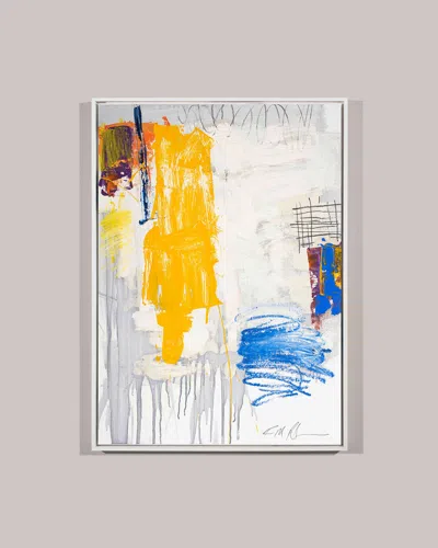 Rfa Fine Art Spades Giclee By Robert Robinson In Yellow