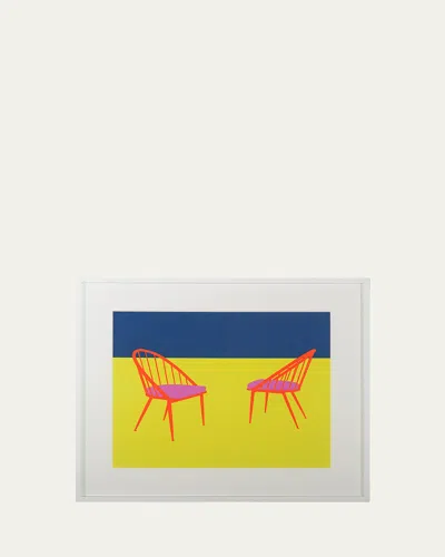 Rfa Fine Art Study Of Chairs 1 Print Wall Art By Michael Wolk In Multi