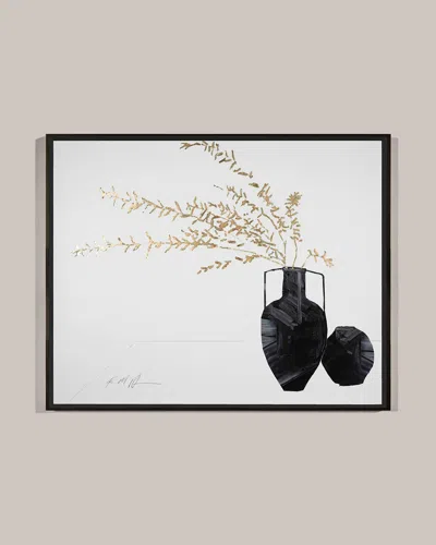 Rfa Fine Art Two Vases By Robert Robinson In Black