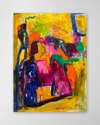 Rfa Fine Art Vibe Hand-embellished Giclee By Kate Baldock