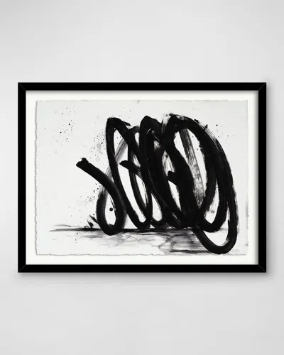 Rfa Fine Art Vital 5 Framed Hand-embellished Giclee By H. Scott In Multi