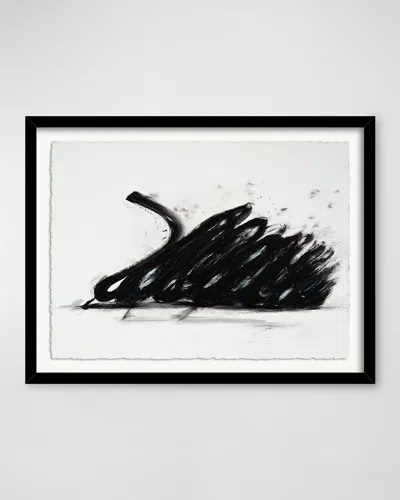 Rfa Fine Art Vital 6 Framed Hand-embellished Giclee By H. Scott In Multi