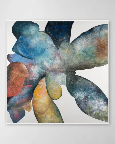 Rfa Fine Art Water Under Fire Hand-embellished Giclee By H. Scott