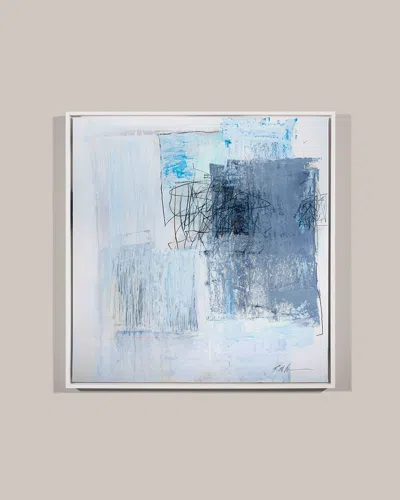 Rfa Fine Art White Wall 1 Giclee By Robert Robinson In Blue