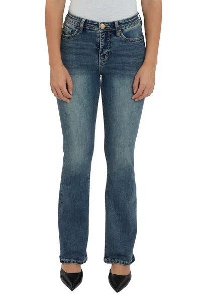 Rfm Mia High Rise Western Bootcut Jeans In Blue