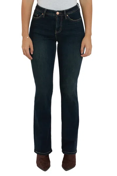 Rfm Mia High Rise Western Bootcut Jeans In Blue