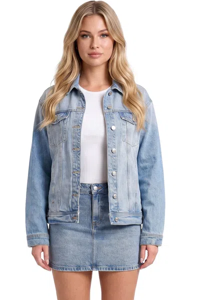 Rfm Plus Boyfriend Denim Jacket