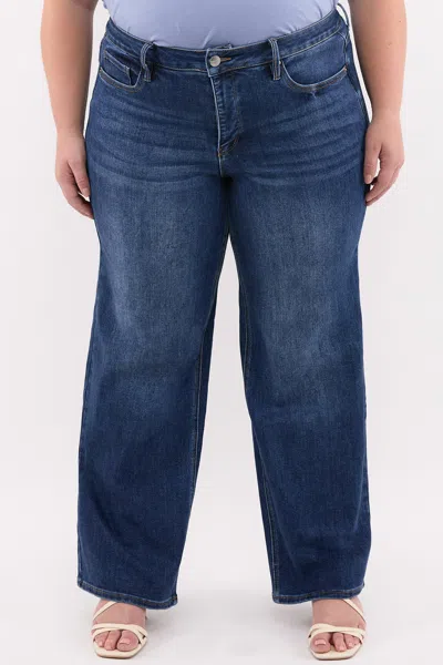 Rfm Plus Chloe High Rise Wide Leg Jeans-zp199832 In N35